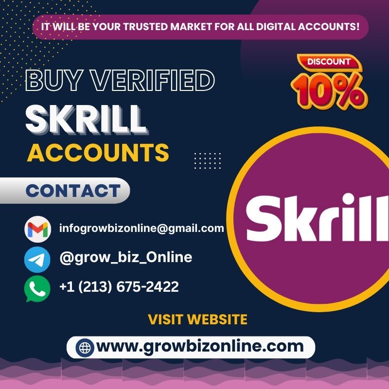 Buy Verified Skrill Accounts