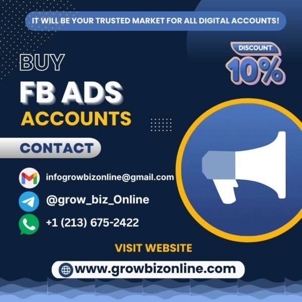Buy Aged Facebook Ads Accounts