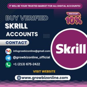 Buy Verified Skrill Accounts