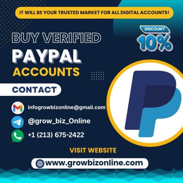 Buy Verified PayPal Accounts